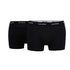 Ceceba Men's Slim Fitting Boxer Briefs 2-Pack Black